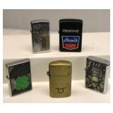Zippo & Other Brand Lighters Lot