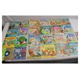 Disney Children Books w Records Lot