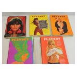 1960's Playboy Magazines 21 Magazines