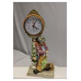 1993 Crosa Quartz Mantel Clock figurine
