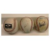Signed Baseballs set 3