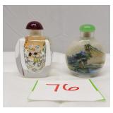 Vintage Snuff Bottles set 2
