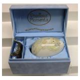Precious Moments glass egg