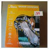 Inflatable Pool Lounger with Shade