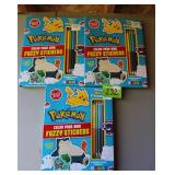 Pokï¿½mon Color Your Own Fuzzy Stickers set 3