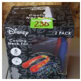 Disney Cooling Neck Fan 2-pack
