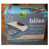Bliss Massaging Foot Bath with Digital Display