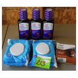 Sleep Aid Wet Wipes & Wrist Support
