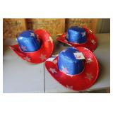Light Up Cowboy Hats set 3