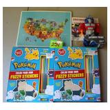 Color Books & USA Puzzle & Toy
