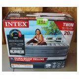 Twin Dura-Beam Deluxe Raised Air Bed Mattress