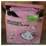 Hello Kitty Inflatable Floating Island pool float