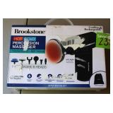 Brookstone Cordless Hot and Cold Massager
