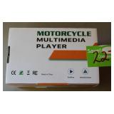 Motorcycle multimedia player