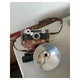Argus camera with flash