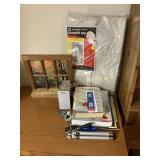 Mixed Lot: Camera Tripod, Garment Bag, Sony Speakr