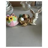 Ceramic Easter decor