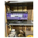 Contents of Shelf, Sony DVD/VCR, China & Housewars