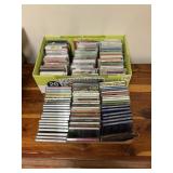 Two Full Boxes of Music CDs