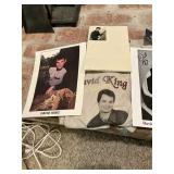 David King Signed Photos And Shirt Lot