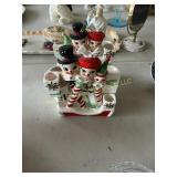 Two chase Japan vintage candle holders