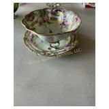 Hand painted Nippon bowl and plate