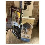 Lot of Closet & Shoe Organizers, New in Box