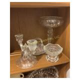 Pressed pattern glass lot