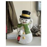 Table top snow man