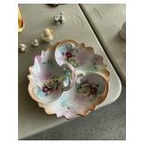 Early hand painted dish