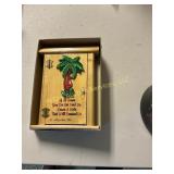 St. Augustine Florida Wooden Souvenir Note Holderx