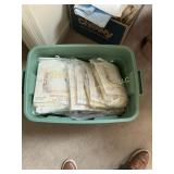 Tote of curtains