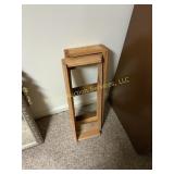 Pair of Wooden Display Stand Racks