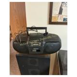 Panasonic Portable CD Cassette Boombox with XBS