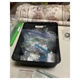 Large Lot Gold-Tone Costume Jewelry, Bagged
