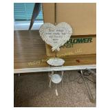 Angel Wing Heart Memorial Wind Chime