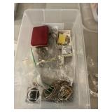 Silver and gold colored costume jewelry