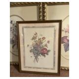 Lot of Framed Floral & Botanical Prints