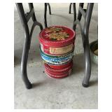 Vintage cookie tins