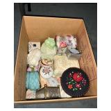 Box of small vintage jewelry boxes