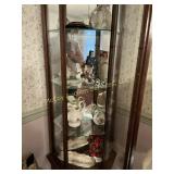 Contents of Curio Cabinet, Figurines and Porcelain