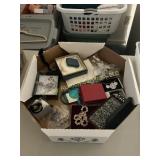 Wreath box of costume jewlry