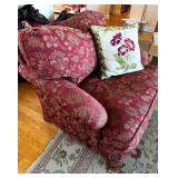 Red Chair and pillow