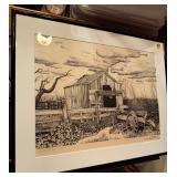 ORIGINAL Shelton Miles, 'The West' Painting