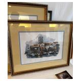 ART COLLECTION. Paintings, drawings, watercolors
