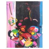 Peter Max watercolor