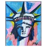 Peter Max Drawing on paper