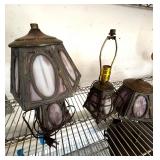 Leaded Stain Glass Lamps