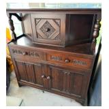 Walnut Hutch with dove-tail construction