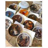 Norman Rockwell Plates with Certificates